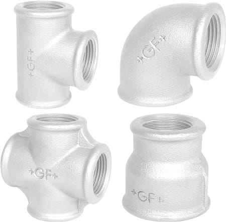 Fittings galvaniseret