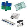 Fiber paneler, splidsekassetter og tilbehør
