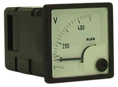 Voltmeter for indbygning