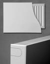 Glasfront El radiator