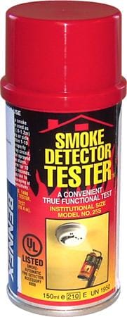 Testgas til brandalarm installation